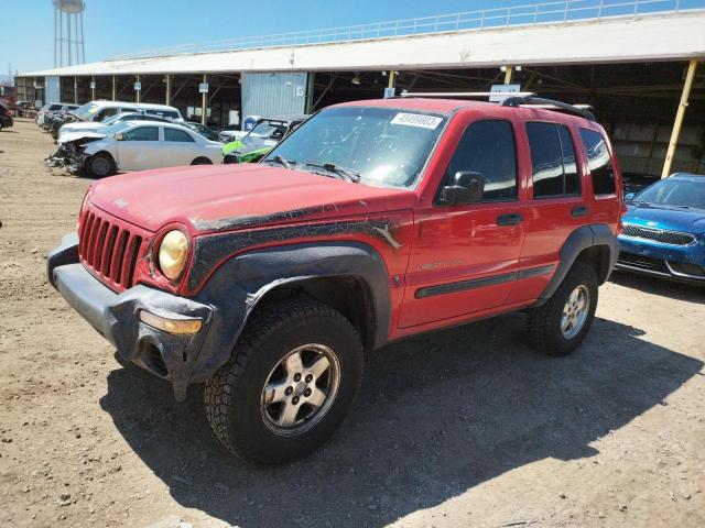 JEEP LIBERTY SP 2002 with VIN 1J4GL48K92W118433 - Photo from auction