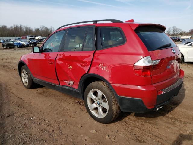 Photo 2 from auction – 2007 BMW X3 3.0SI with VIN WBXPC93467WF17034