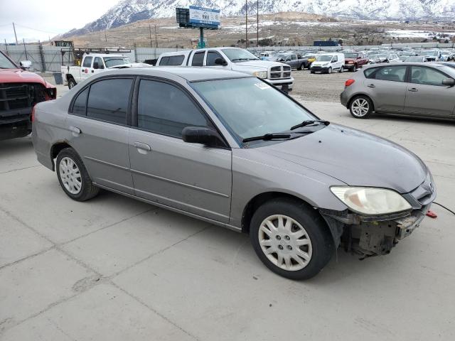 Photo 4 from auction – 2005 HONDA CIVIC LX with VIN 2HGES15575H592575