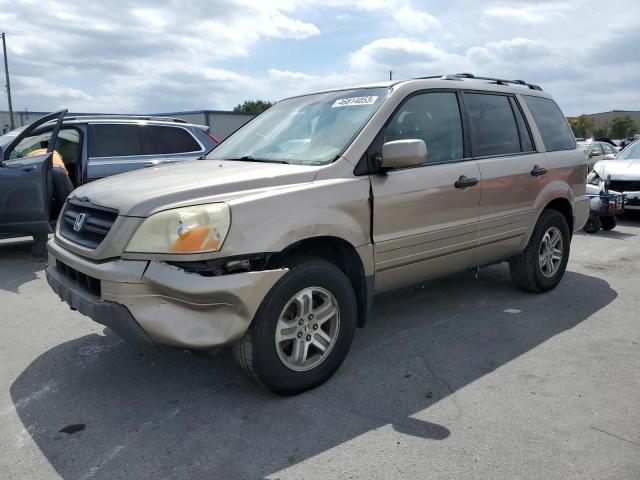 Photo 1 from auction – 2004 HONDA PILOT EXL with VIN 2HKYF18644H586839