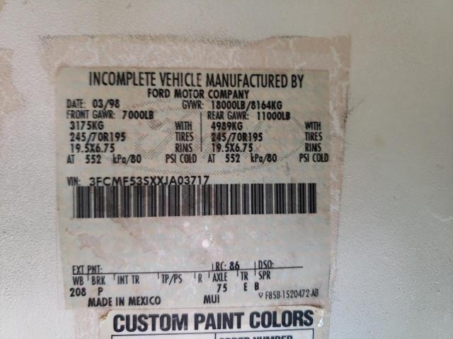 Photo 10 from auction – 1999 CCHM CATALINA with VIN 3FCMF53SXXJA03717