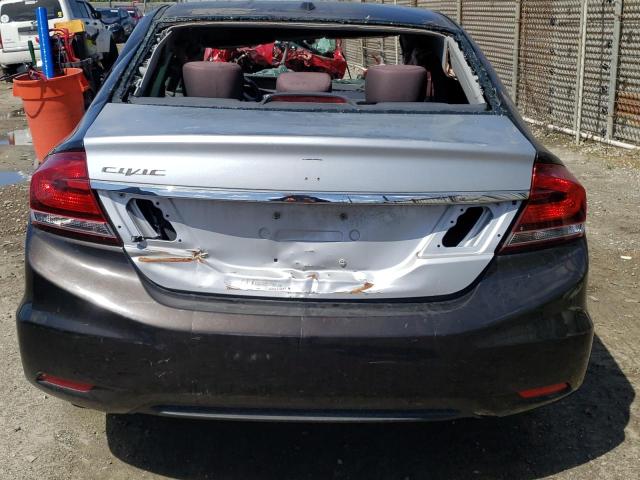 Photo 6 from auction – 2013 HONDA CIVIC EX with VIN 19XFB2F8XDE227948