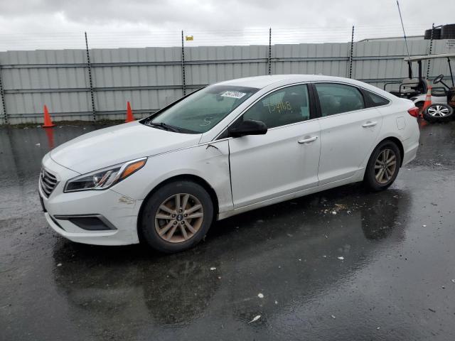 HYUNDAI SONATA SE 2016 with VIN 5NPE24AF2GH344386 - Photo from auction