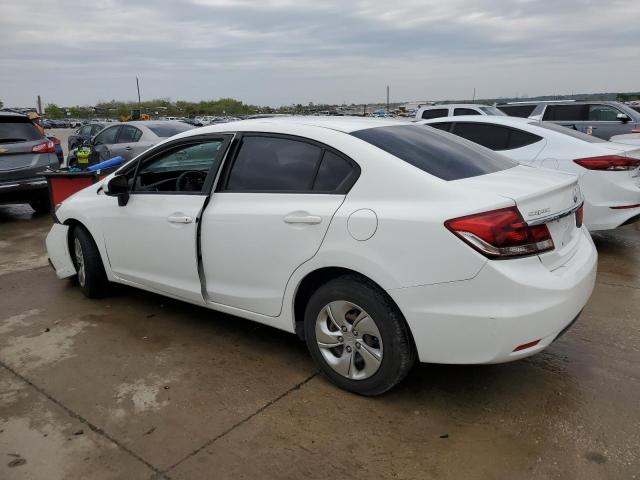 Photo 2 from auction – 2015 HONDA CIVIC LX with VIN 2HGFB2F50FH553918