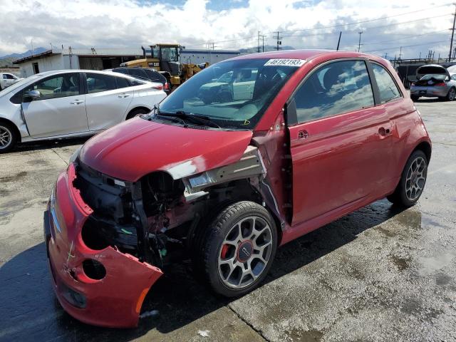 FIAT 500 SPORT 2012 with VIN 3C3CFFBR2CT233528 - Photo from auction