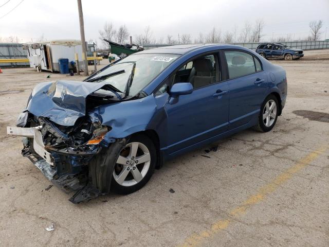 HONDA CIVIC EX 2008 with VIN 1HGFA16818L037581 - Photo from auction