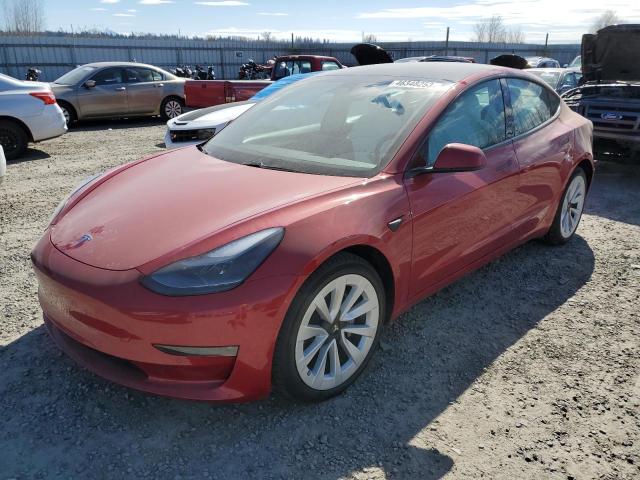 TESLA MODEL 3 2021 with VIN 5YJ3E1EB7MF033518 - Photo from auction