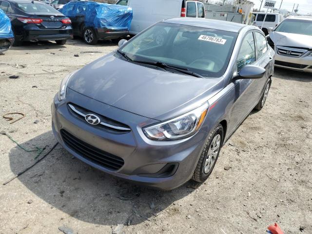 HYUNDAI ACCENT SE 2017 with VIN KMHCT4AE3HU316000 - Photo from auction