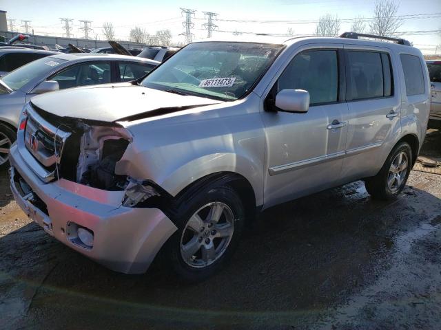 HONDA PILOT EXL 2010 with VIN 5FNYF4H55AB037010 - Photo from auction