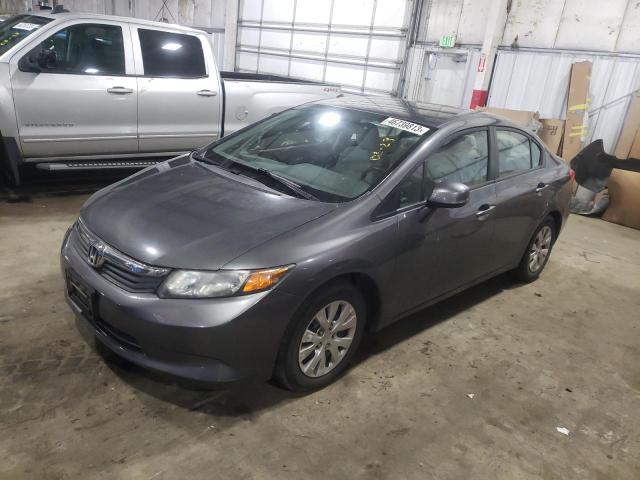 HONDA CIVIC LX 2012 with VIN 2HGFB2F53CH562656 - Photo from auction