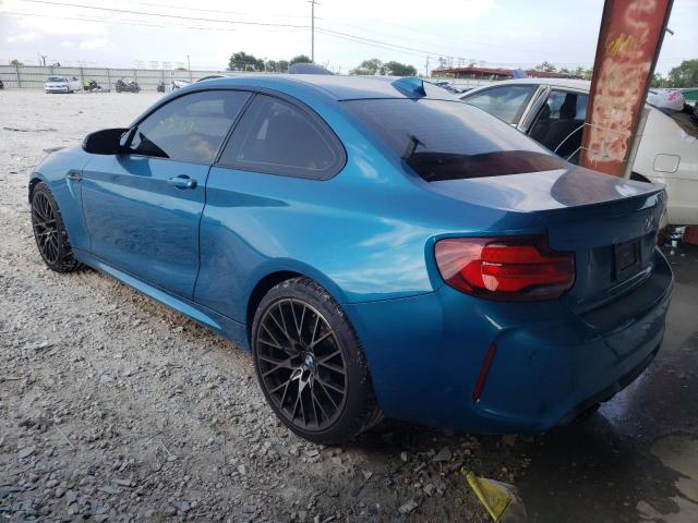Photo 2 from auction – 2020 BMW M2 with VIN WBS2U7C08L7E45997