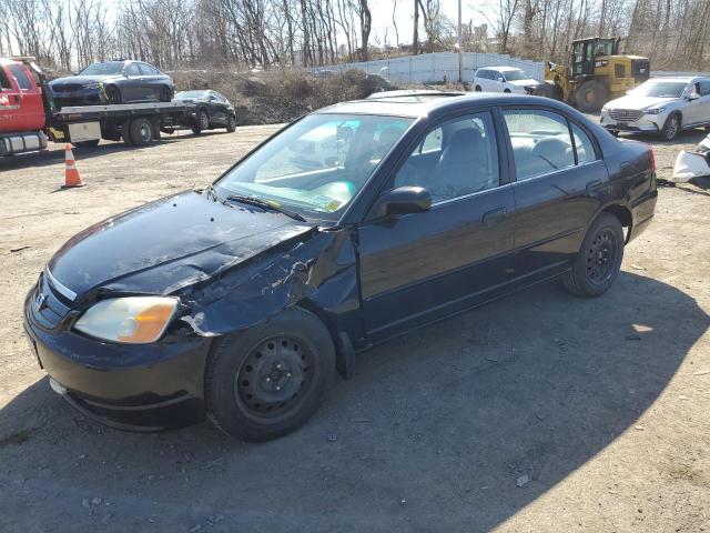 HONDA CIVIC EX 2002 with VIN 2HGES26702H583217 - Photo from auction