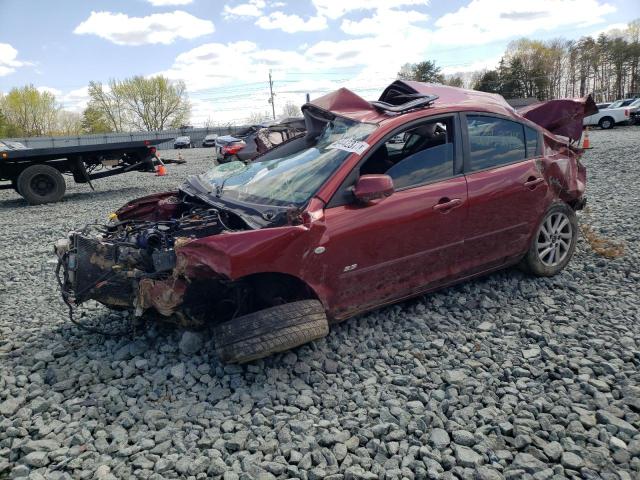 MAZDA 3 S 2008 with VIN JM1BK324381154826 - Photo from auction