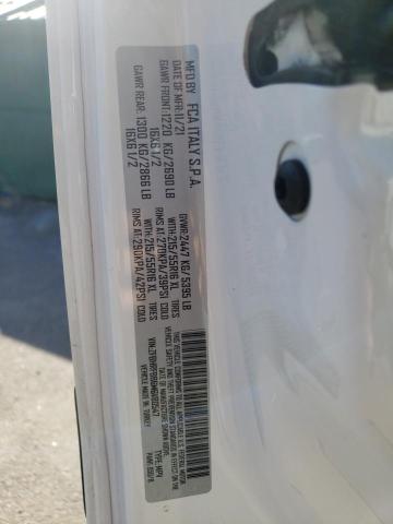 Photo 14 from auction – 2021 RAM PROMASTER with VIN ZFBHRFBB6M6V80547