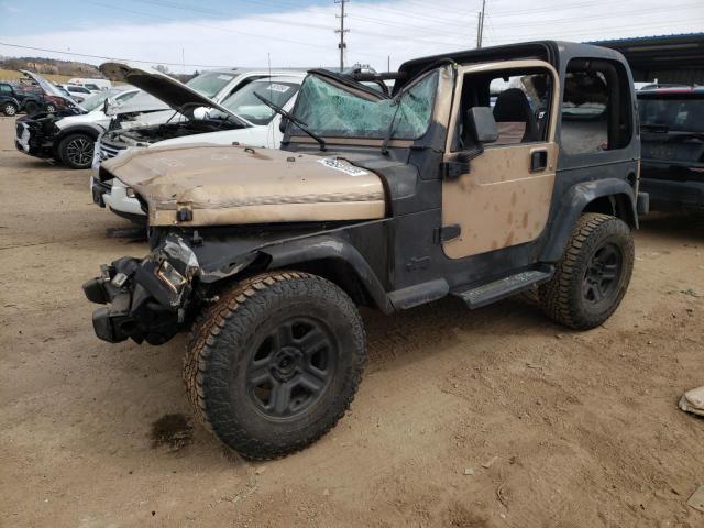 JEEP WRANGLER / 2000 with VIN 1J4FA49S6YP751698 - Photo from auction