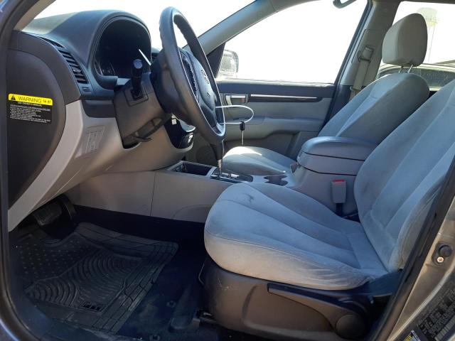 Photo 7 from auction – 2009 HYUNDAI SANTA FE G with VIN 5NMSG13D99H292902