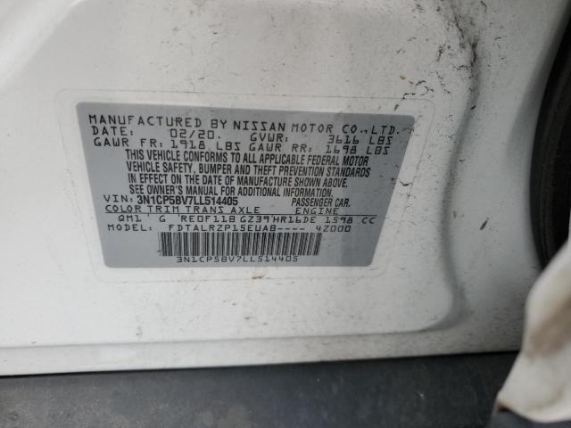 Photo 14 from auction – 2020 NISSAN KICKS S with VIN 3N1CP5BV7LL514405