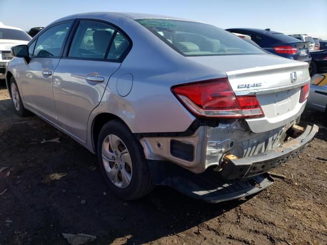 Photo 2 from auction – 2014 HONDA CIVIC LX with VIN 19XFB2F53EE084445