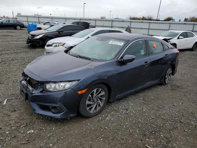 HONDA CIVIC EX 2017 with VIN 19XFC2F85HE230145 - Photo from auction