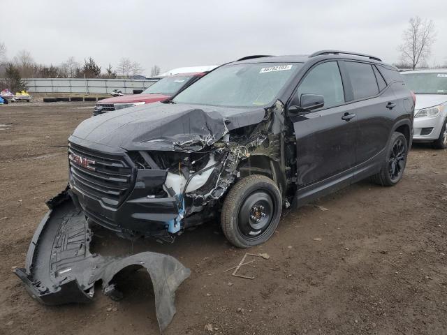 GMC TERRAIN SL 2022 with VIN 3GKALMEV6NL182695 - Photo from auction