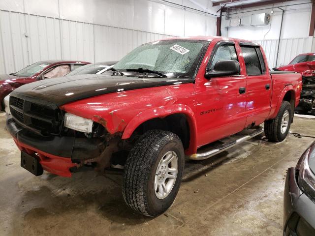 DODGE DAKOTA QUA 2002 with VIN 1B7HG38N22S713408 - Photo from auction