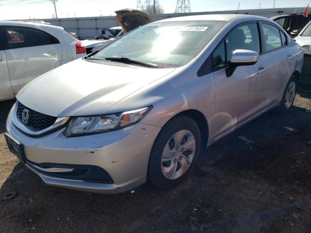 HONDA CIVIC LX 2014 with VIN 19XFB2F53EE084445 - Photo from auction