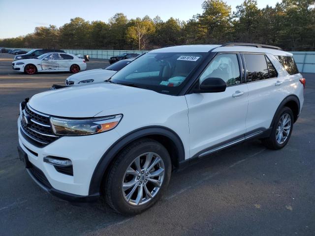FORD EXPLORER X 2020 with VIN 1FMSK8DH8LGC85104 - Photo from auction
