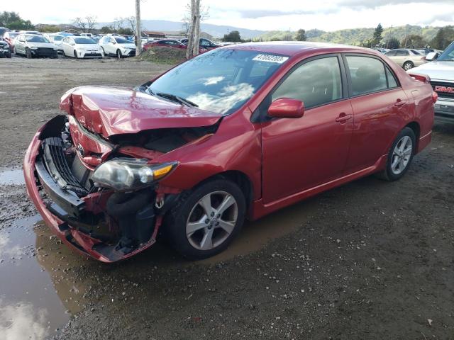 TOYOTA COROLLA BA 2011 with VIN 2T1BU4EE7BC621530 - Photo from auction