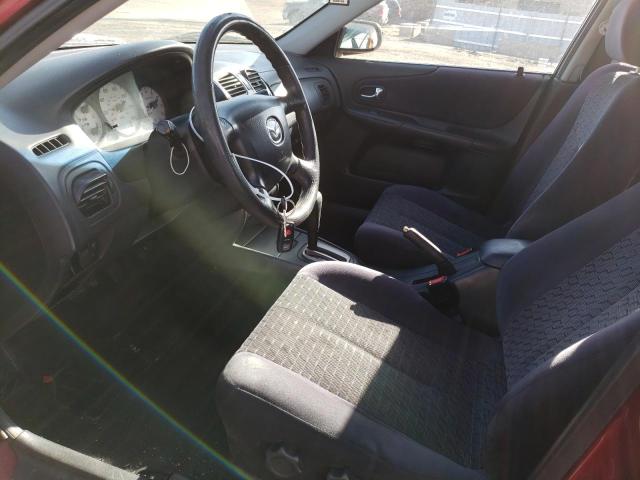 Photo 7 from auction – 2001 MAZDA PROTEGE LX with VIN JM1BJ225710415487