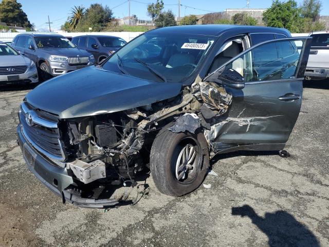 TOYOTA HIGHLANDER 2016 with VIN 5TDZKRFH7GS163545 - Photo from auction