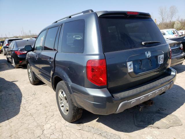 Photo 2 from auction – 2005 HONDA PILOT EXL with VIN 5FNYF18605B007796