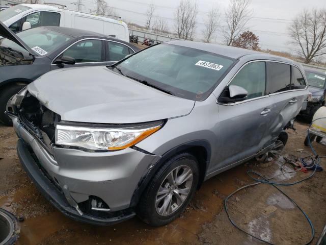 TOYOTA HIGHLANDER 2014 with VIN 5TDBKRFH1ES041679 - Photo from auction