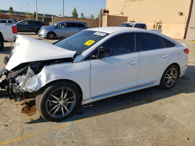 HYUNDAI SONATA 2017 with VIN 5NPE34AB0HH577758 - Photo from auction