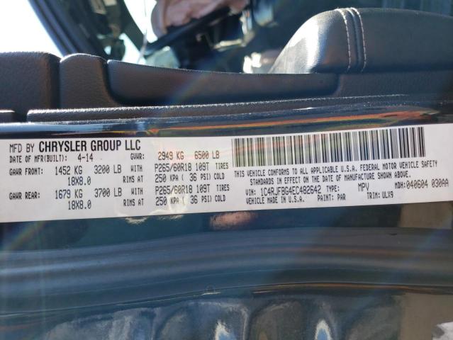 Photo 14 from auction – 2014 JEEP GRAND CHER with VIN 1C4RJFBG4EC482642