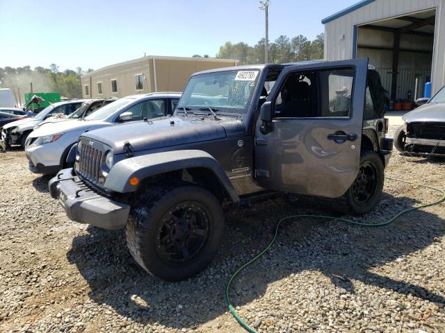 JEEP WRANGLER S 2014 with VIN 1C4AJWAG8EL168832 - Photo from auction
