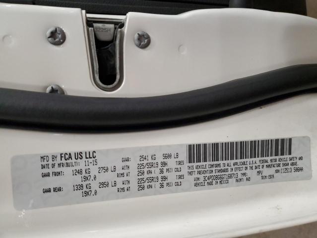 Photo 14 from auction – 2016 DODGE JOURNEY SX with VIN 3C4PDDBG6GT168713