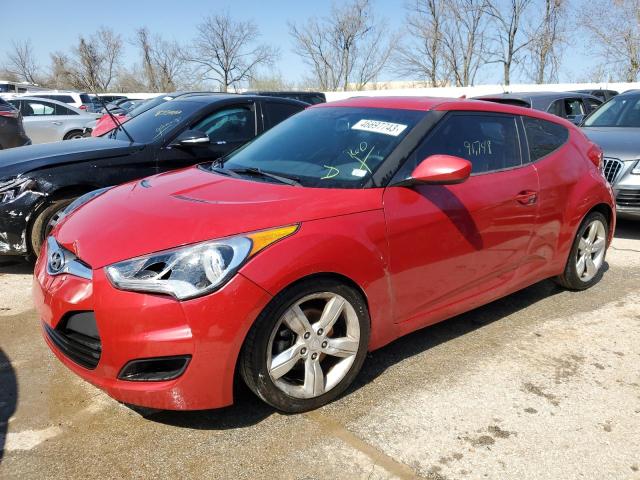 HYUNDAI VELOSTER 2014 with VIN KMHTC6AD3EU208880 - Photo from auction