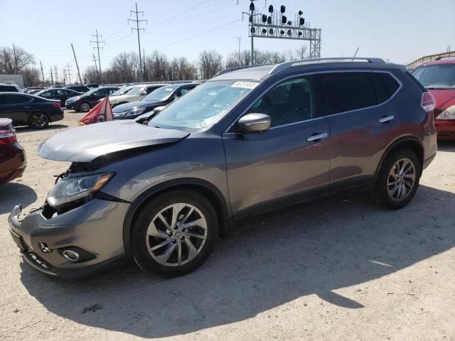 NISSAN ROGUE S 2015 with VIN 5N1AT2MV4FC839844 - Photo from auction