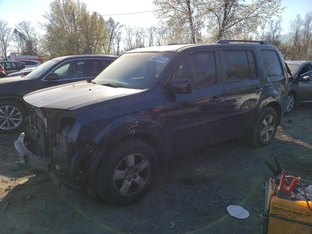 HONDA PILOT EXL 2011 with VIN 5FNYF4H51BB025101 - Photo from auction