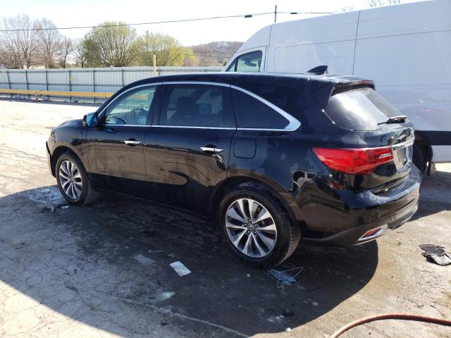 Photo 2 from auction – 2016 ACURA MDX TECHNO with VIN 5FRYD3H48GB002606