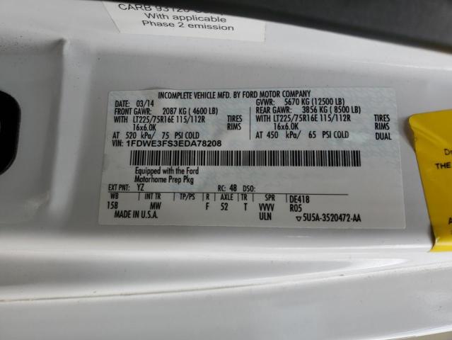Photo 10 from auction – 2015 LEPR LPC319MBF with VIN 1FDWE3FS3EDA78208