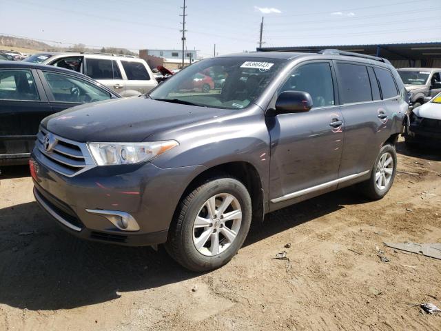 TOYOTA HIGHLANDER 2012 with VIN 5TDBK3EH3CS128446 - Photo from auction
