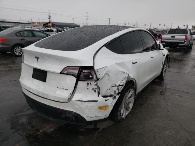 Photo 3 from auction – 2022 TESLA MODEL Y with VIN 7SAYGDEE8NF308393