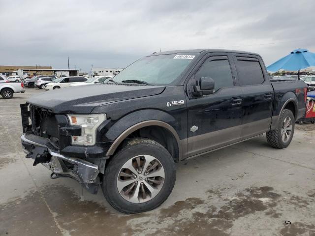 FORD F150 SUPER 2017 with VIN 1FTEW1EF1HFB65720 - Photo from auction