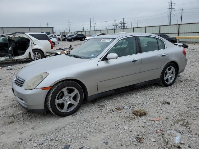 INFINITI G35 2003 with VIN JNKCV51E43M301985 - Photo from auction