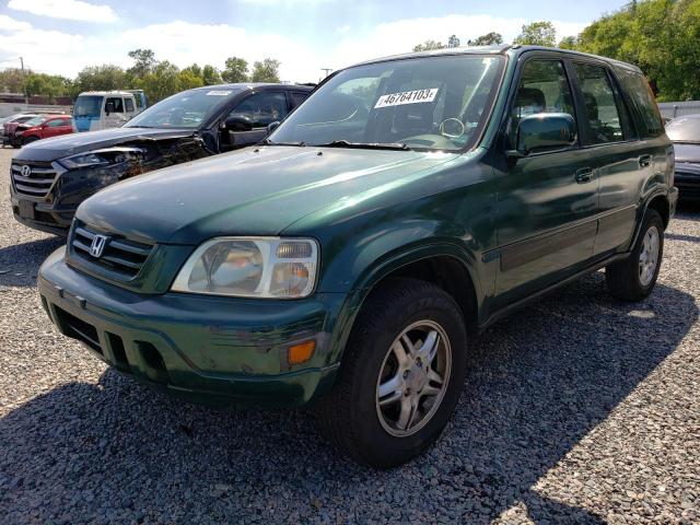 HONDA CR-V EX 2001 with VIN JHLRD186X1C018650 - Photo from auction