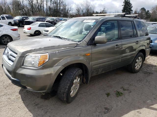HONDA PILOT EXL 2007 with VIN 5FNYF18797B020011 - Photo from auction