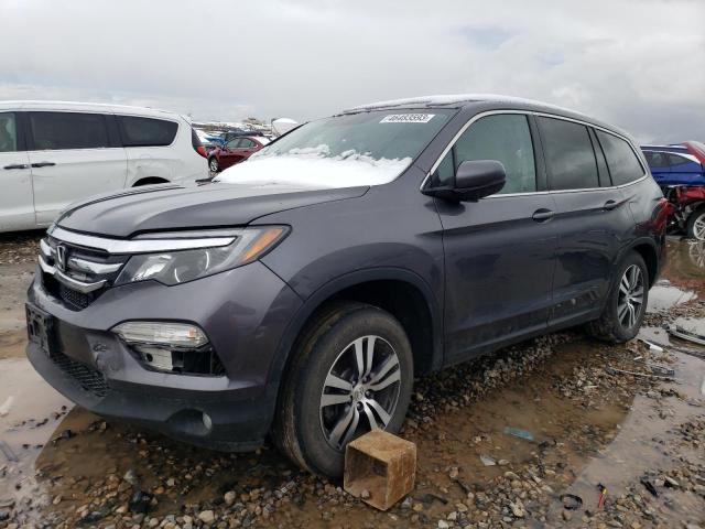 HONDA PILOT EXL 2017 with VIN 5FNYF6H57HB014690 - Photo from auction