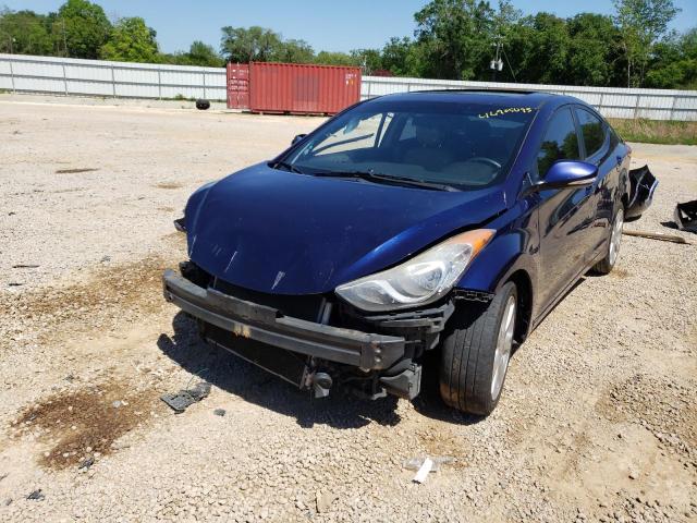 HYUNDAI ELANTRA GL 2013 with VIN 5NPDH4AE2DH403188 - Photo from auction