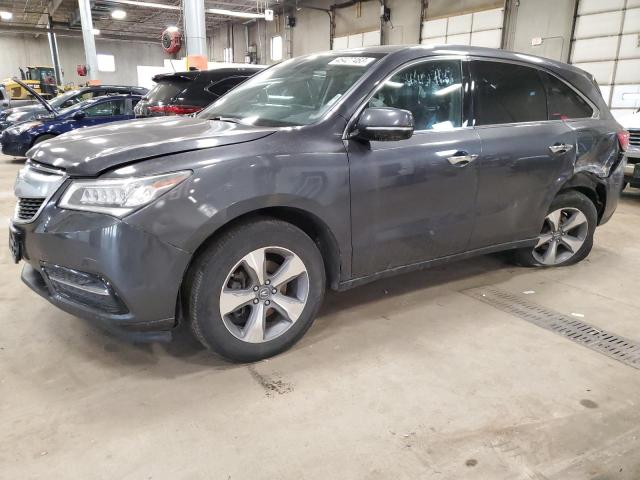 ACURA MDX 2014 with VIN 5FRYD4H29EB030349 - Photo from auction